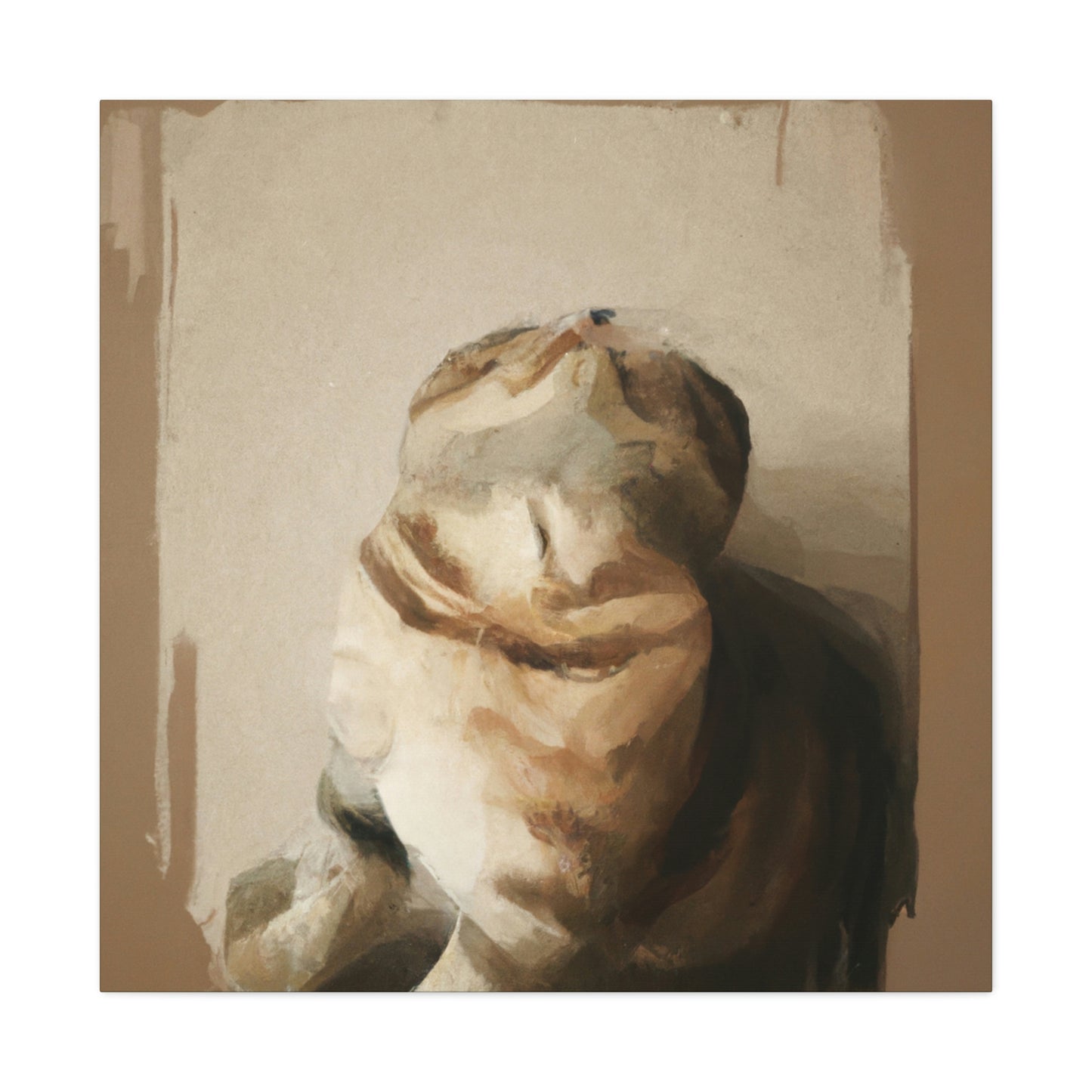 Feline Minimalism Joy - Canvas