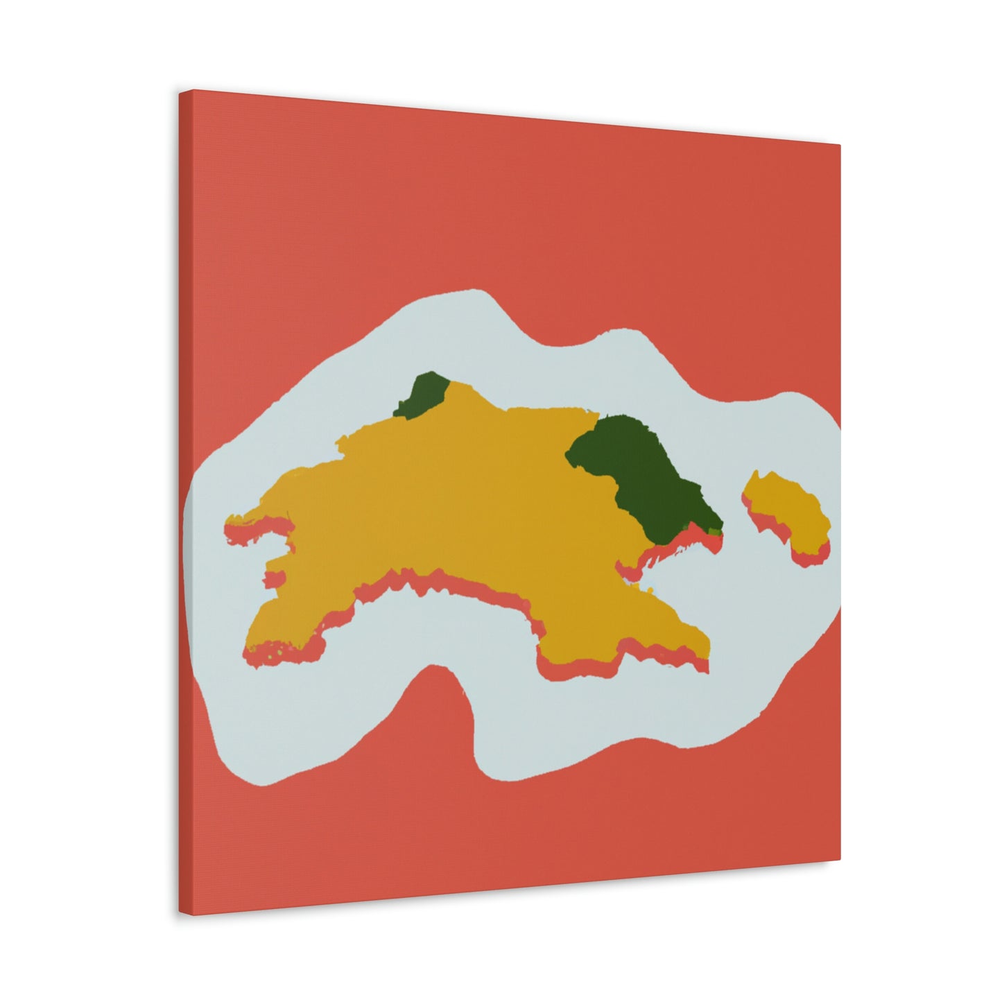 Archipelago in Minimalism - Canvas