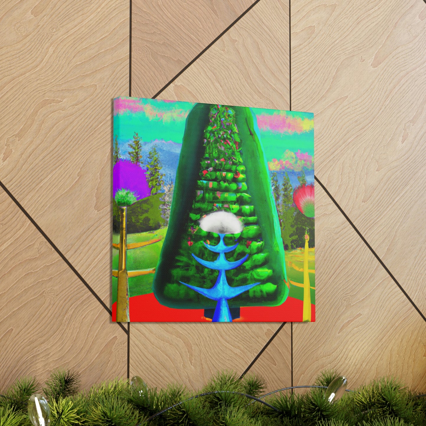 Douglas Fir Reflection - Canvas