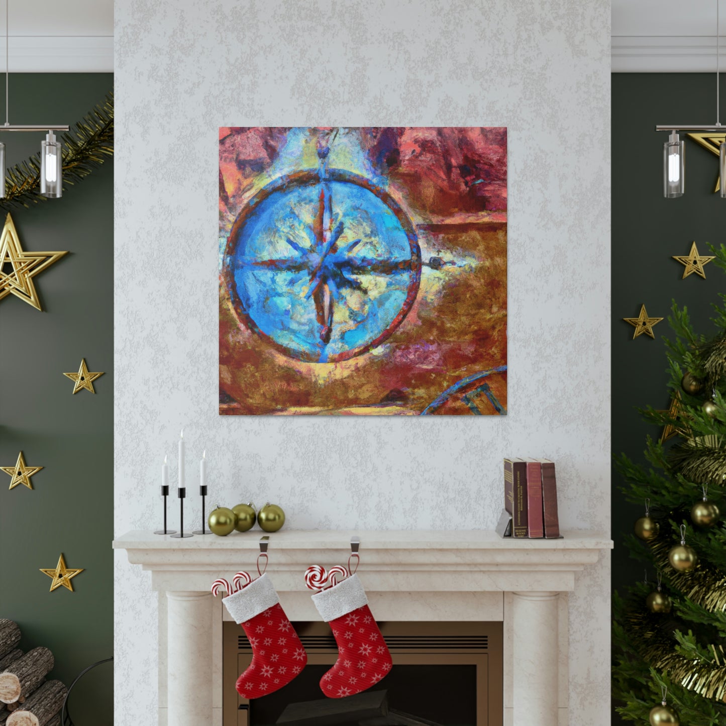 "Compass of Direction" - Canvas