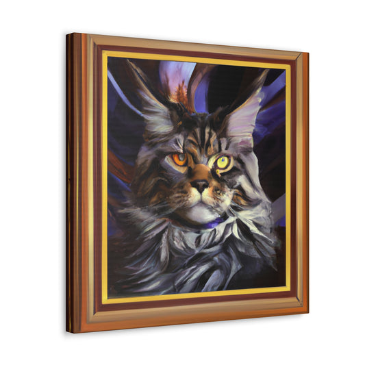 Creative Feline Splendor - Canvas