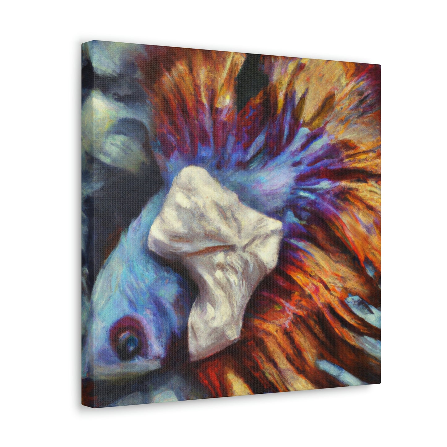 "Surreal Betta Flying" - Canvas