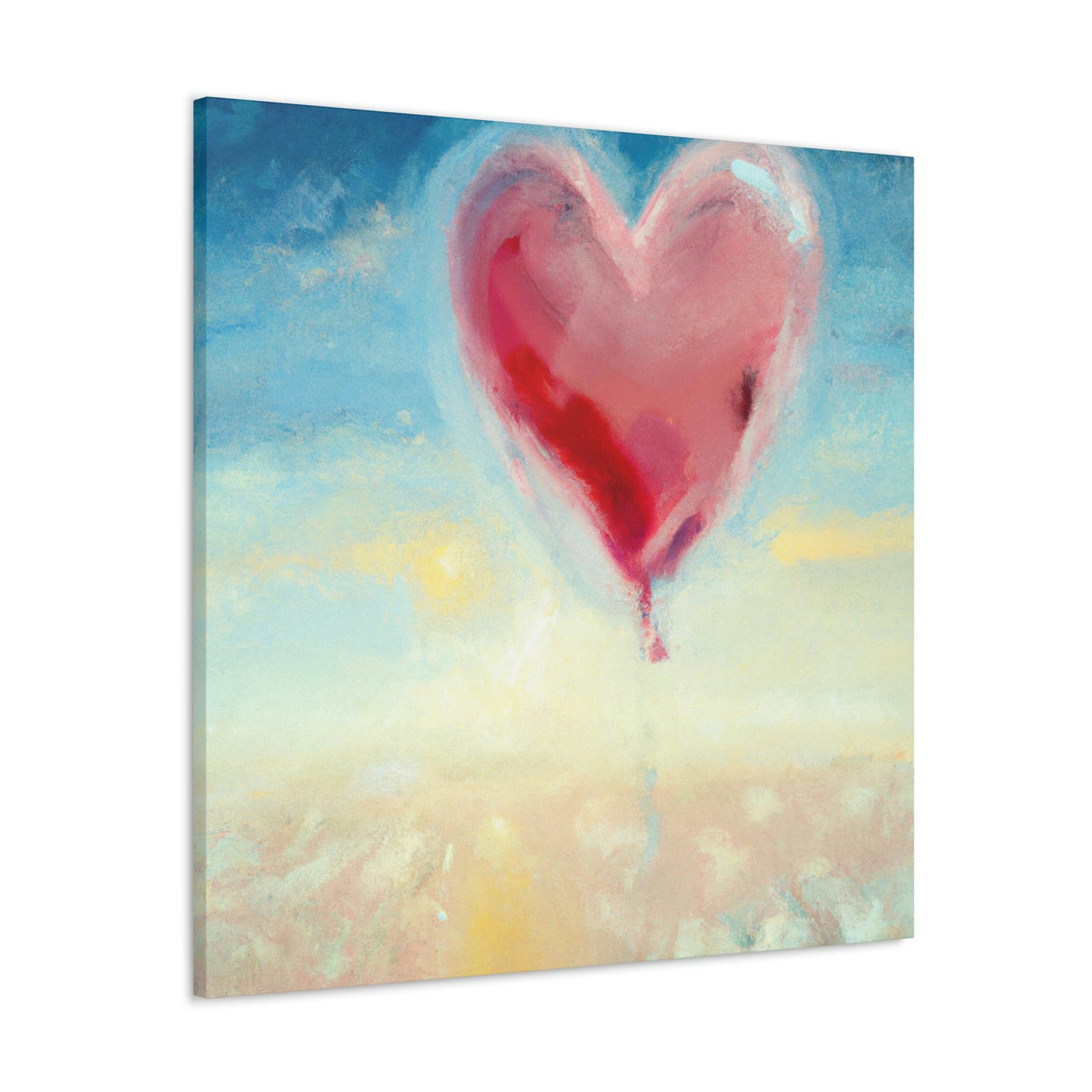 "Heart in the Air" - Canvas