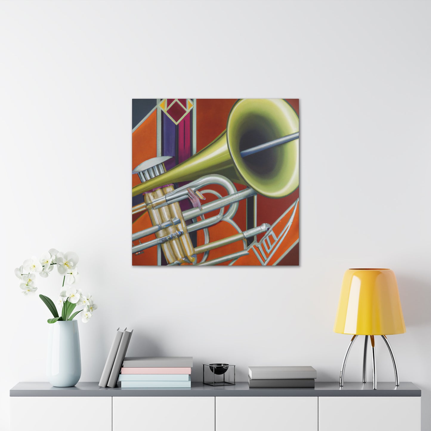 "Tuned Trumpet Symphony" - Canvas