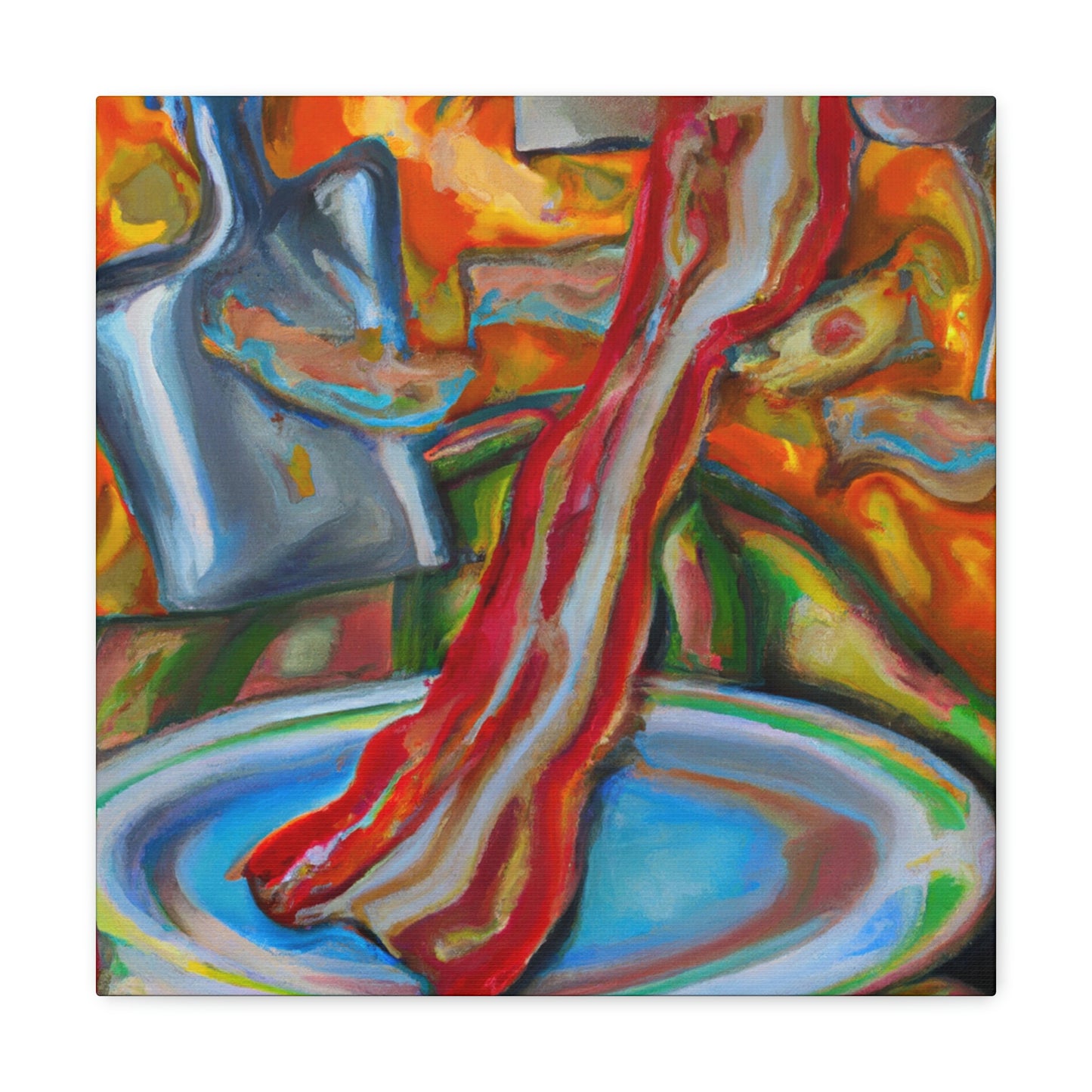 Bacon Surreal Dreamscape - Canvas