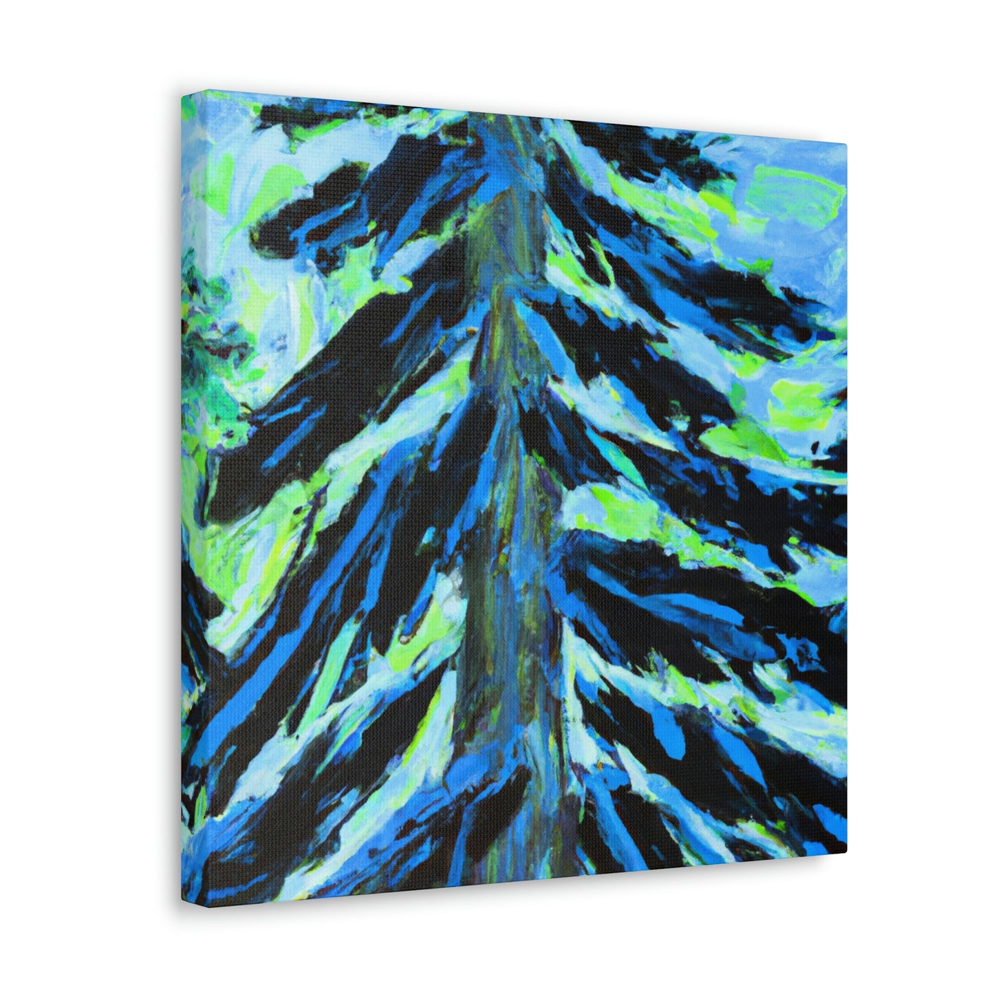 Spruce Tree Splendor - Canvas