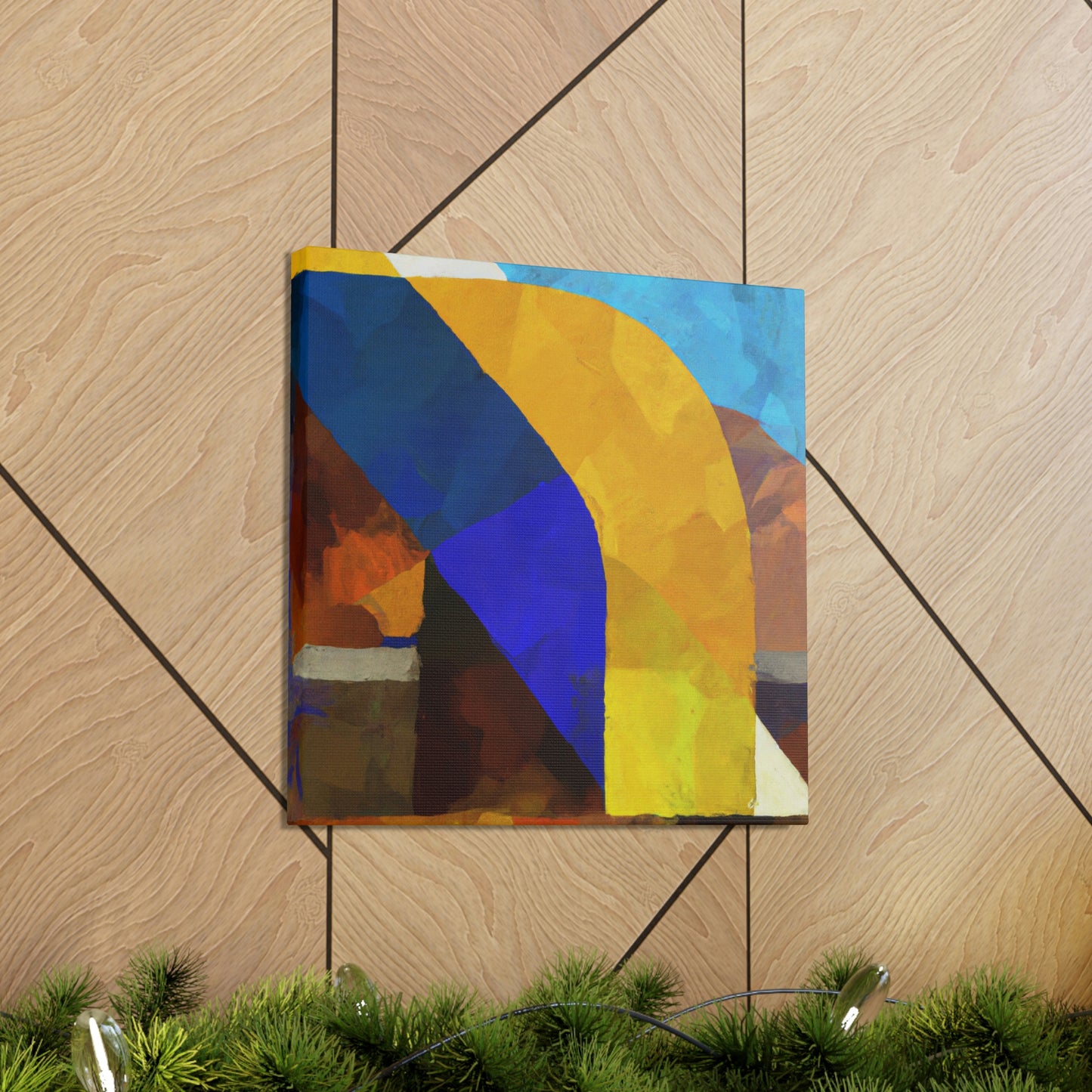 "Majestic Countryside Scene" - Canvas