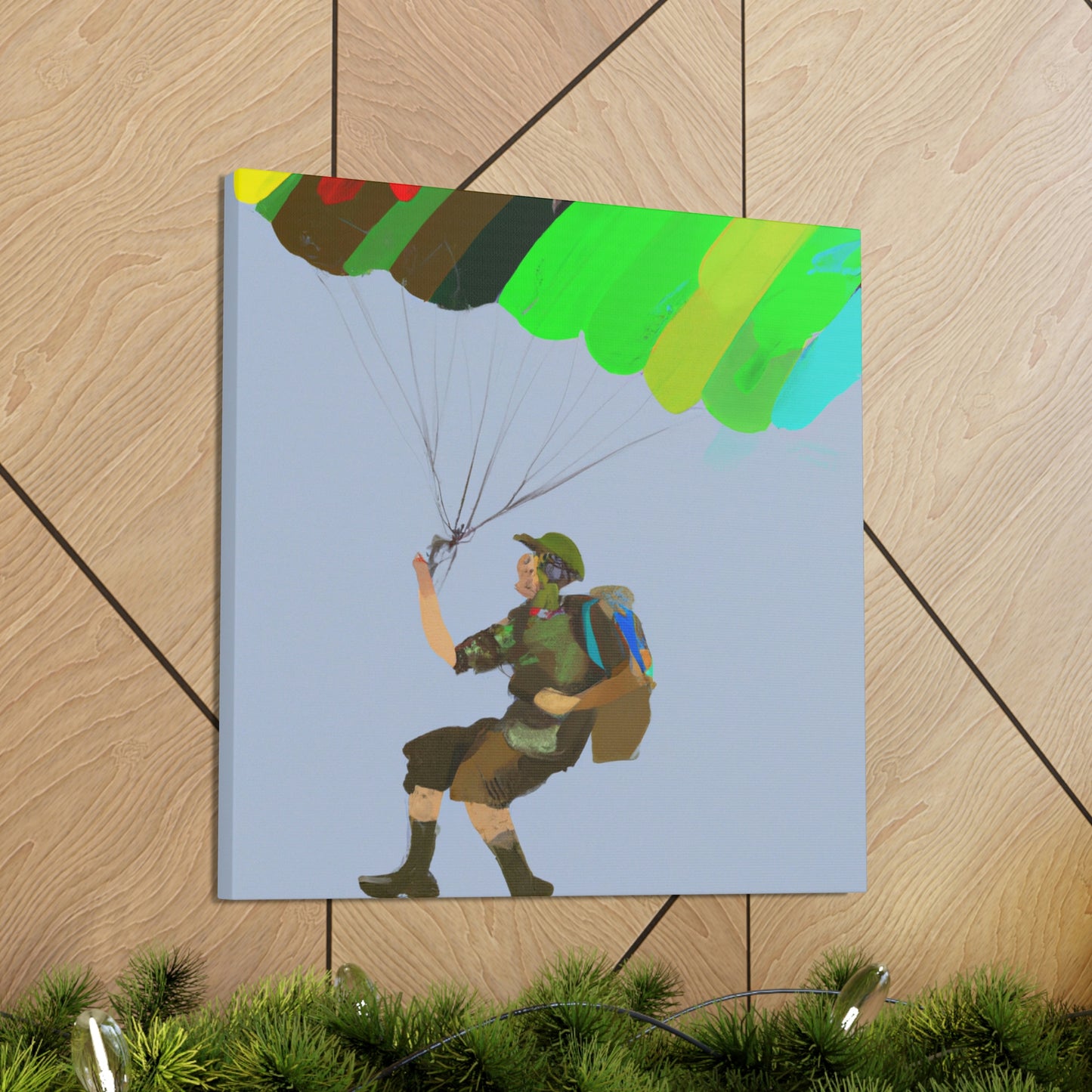 Paratrooper Fauvism Joy - Canvas