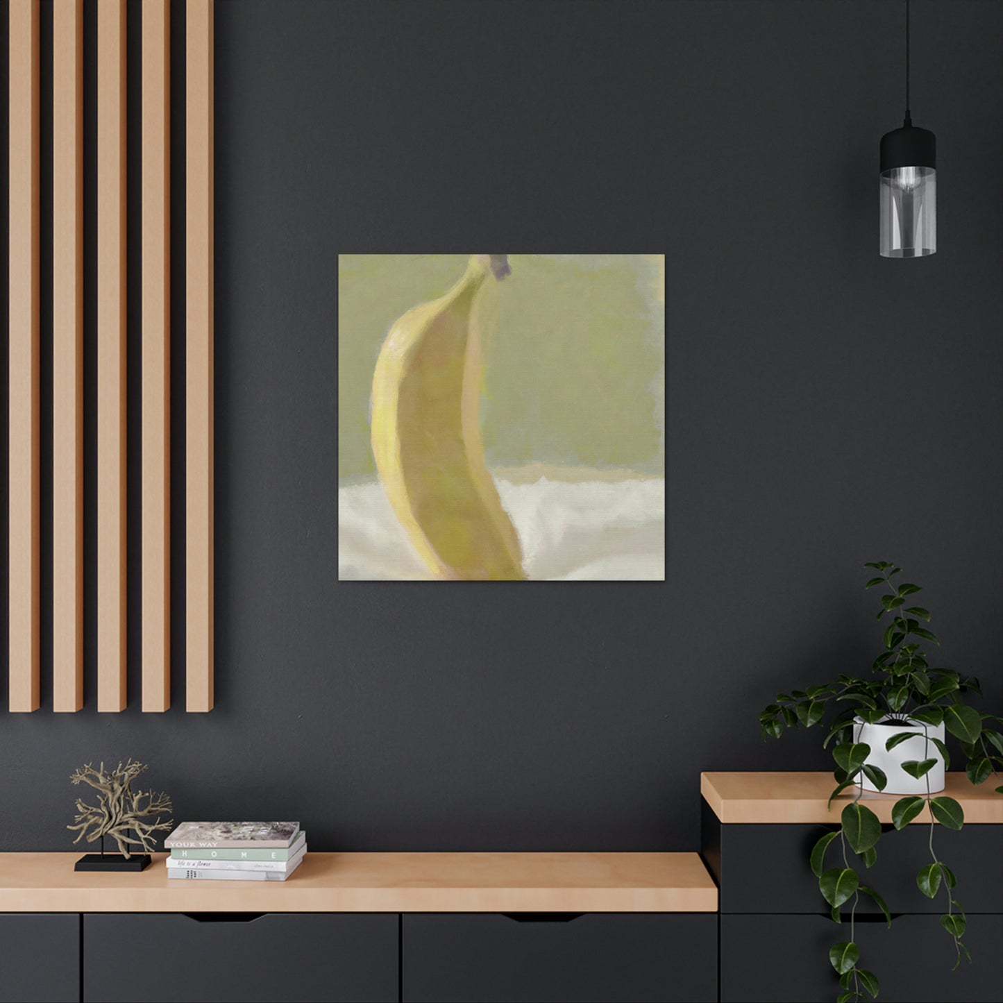 "Bananna Minimalism Dream" - Canvas