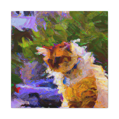 "Cats in Impressionism" - Canvas