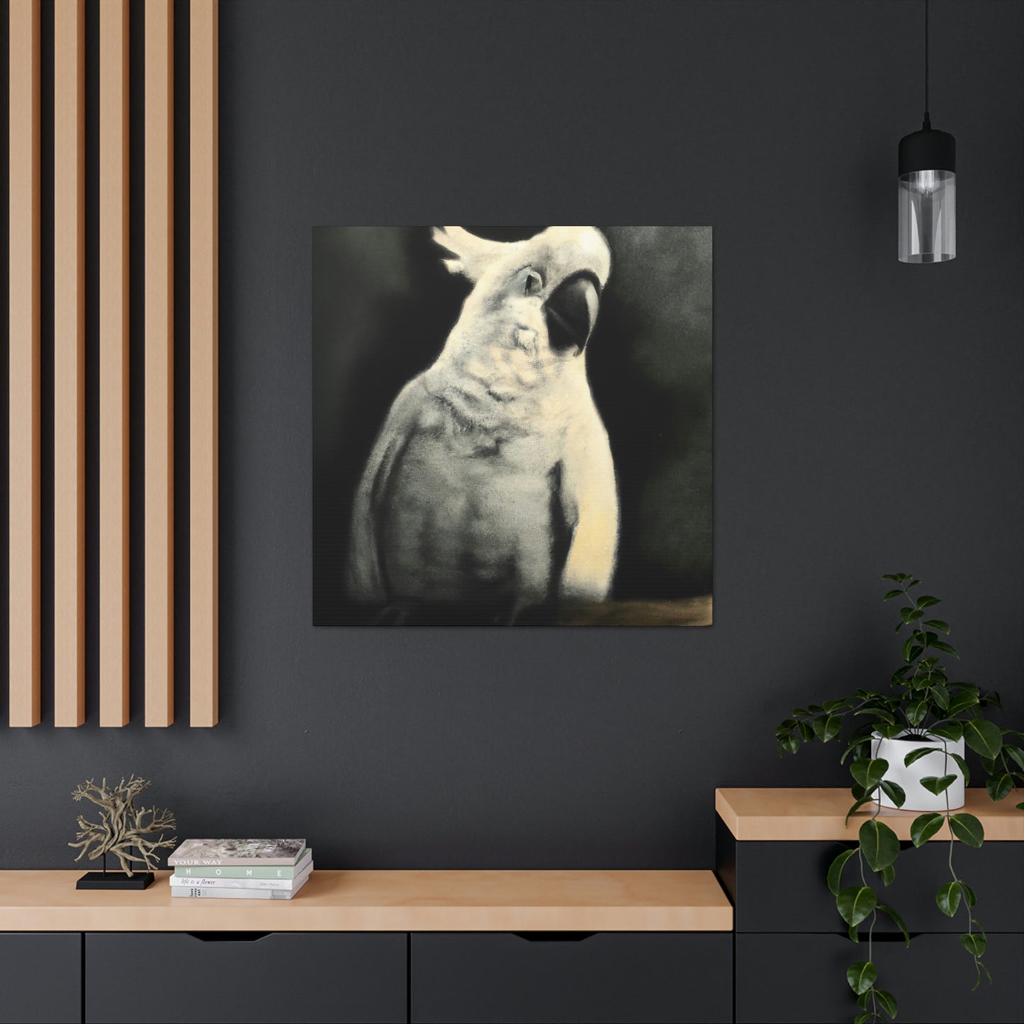 Cockatoo Reflection Dream - Canvas