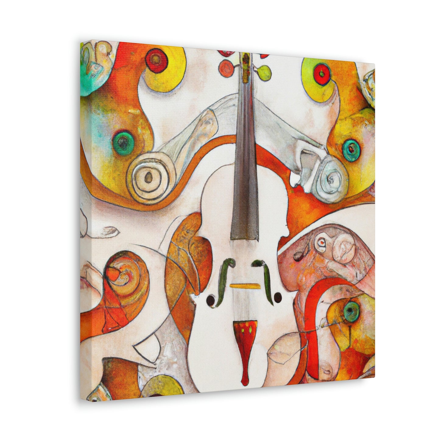 Vibrant Violin Melody - Canvas