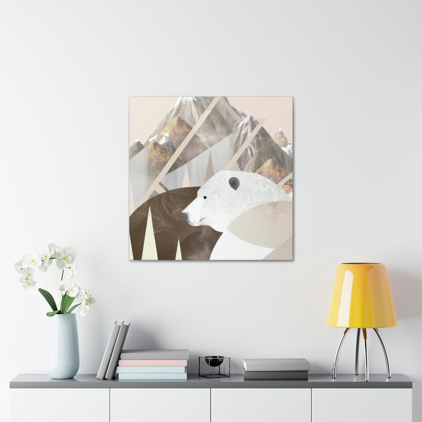 "Bear on the Boulevard" - Canvas