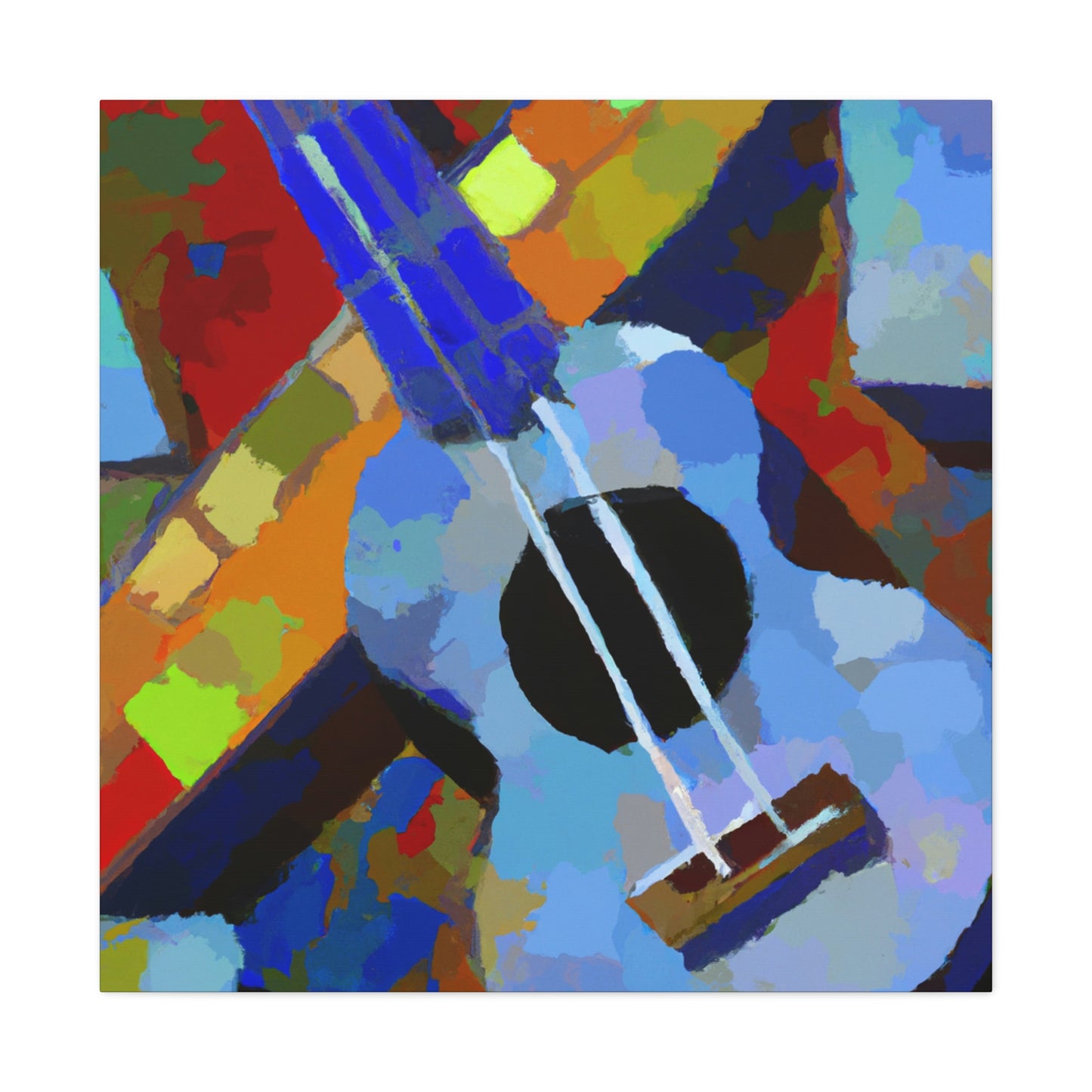 Ukelele in Harmony - Canvas