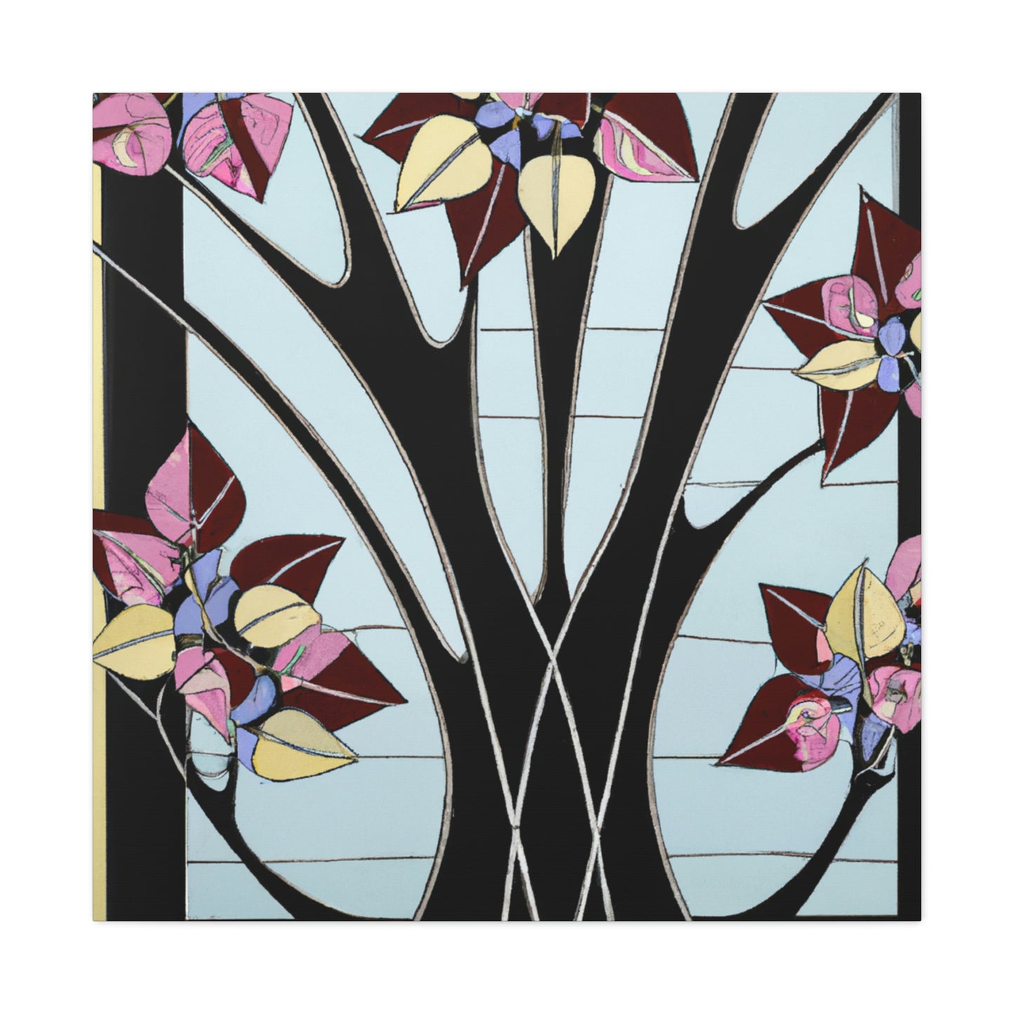 Dogwood Dreams Aflame - Canvas