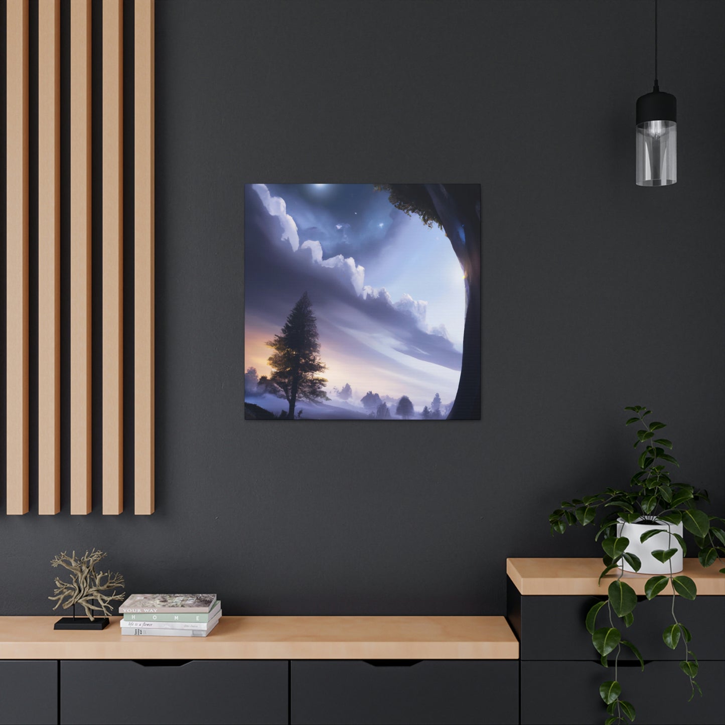 Layered Tranquil Dreamscapes - Canvas