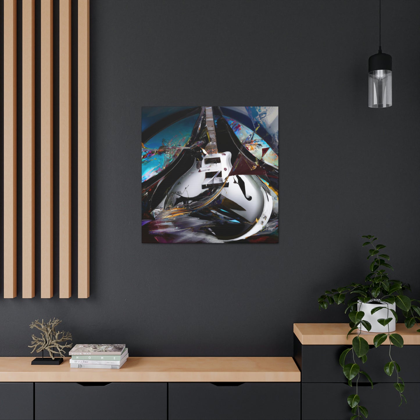 "Electric Guitar Fantasia" - Canvas