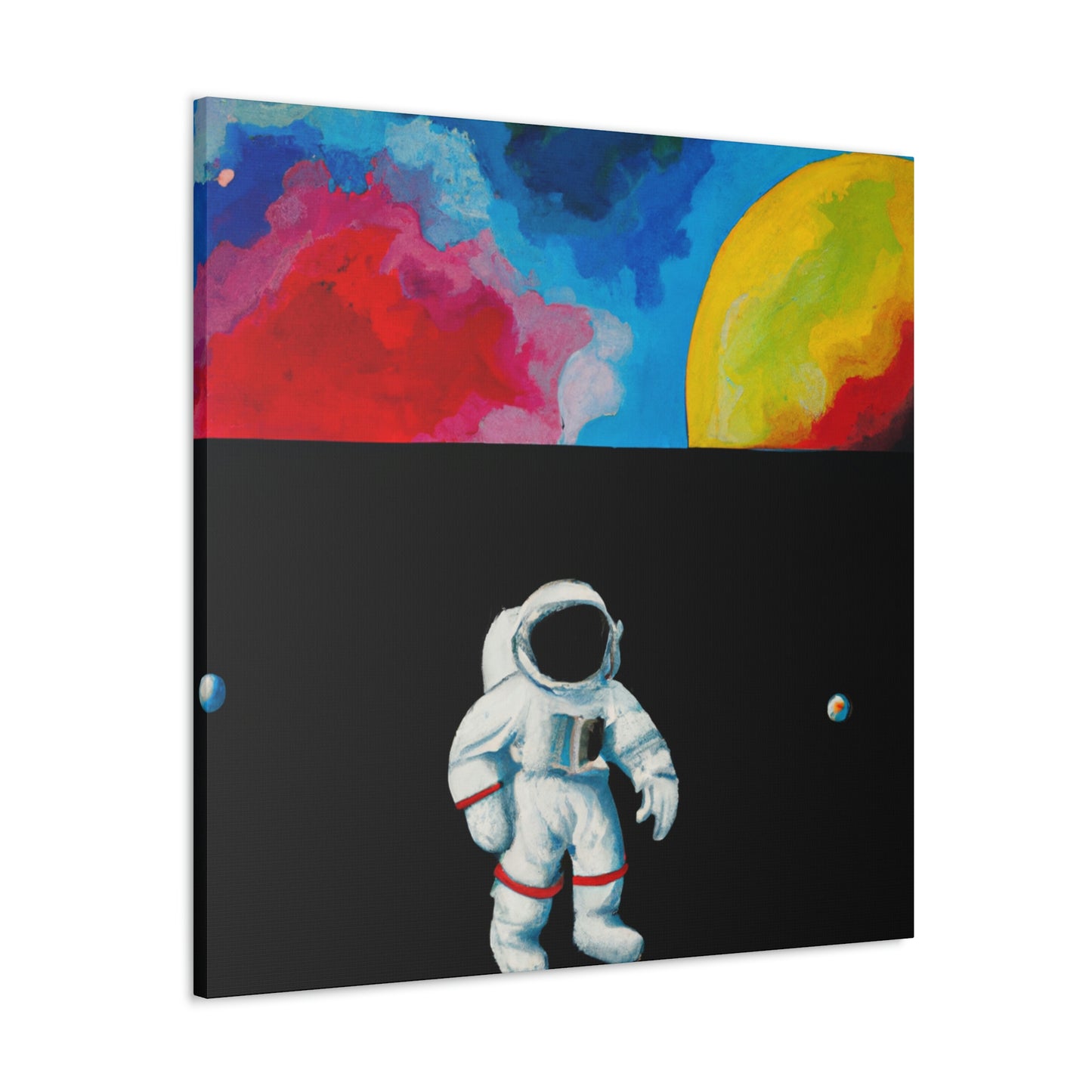 "Astronaut in Starlight" - Canvas