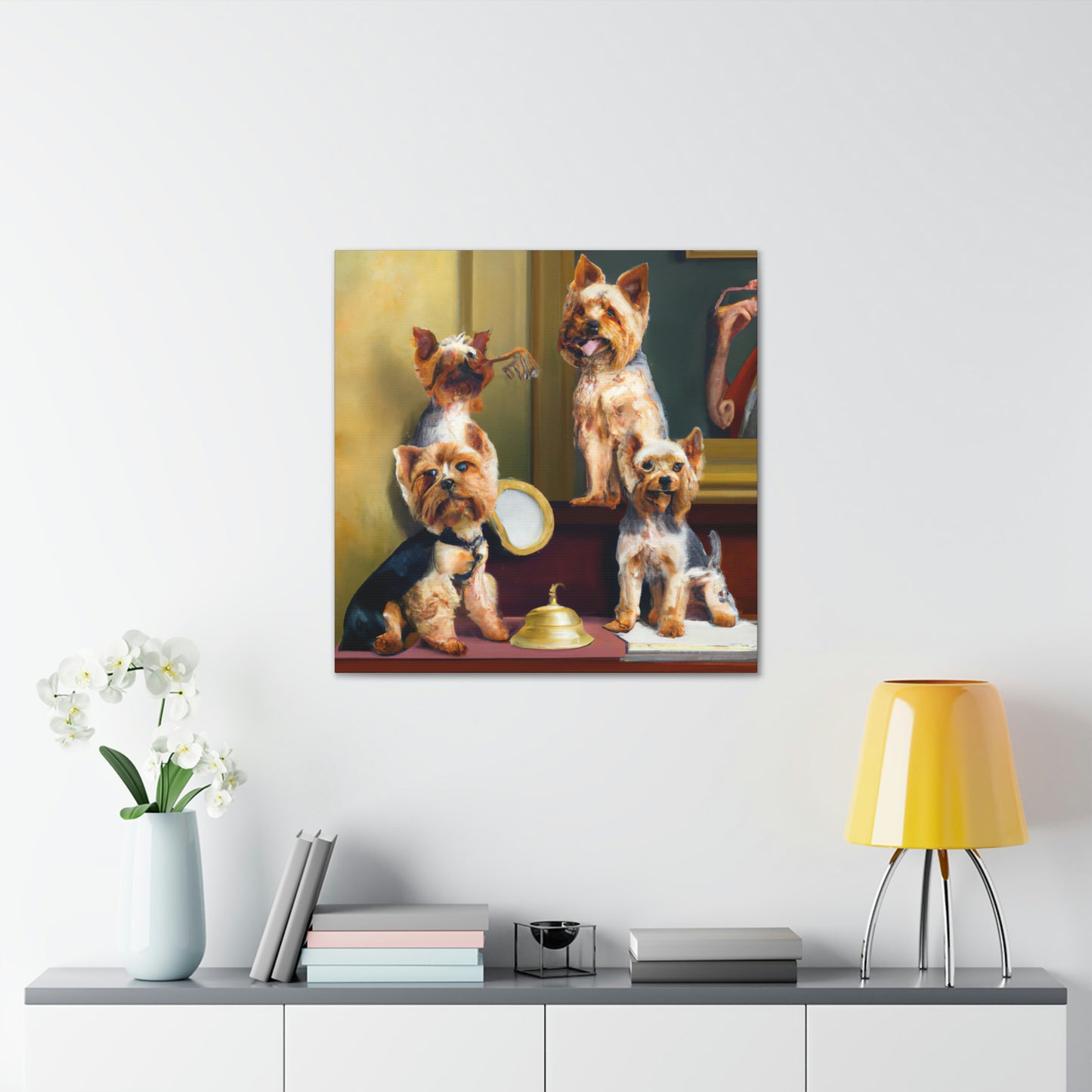 Yorkshire Terrier Majesty - Canvas