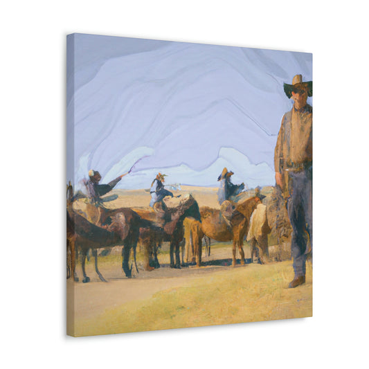 "Herd on a Ranch" - Canvas