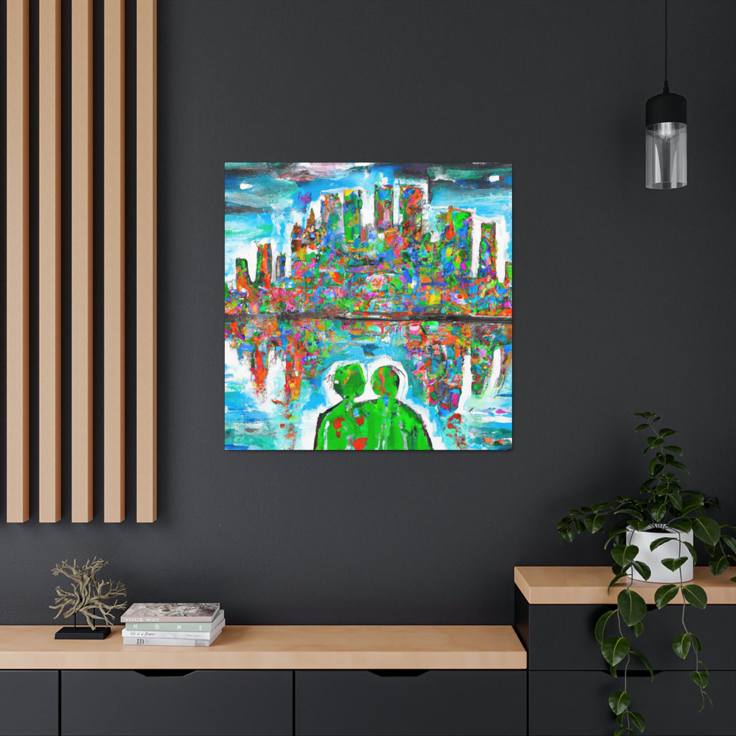 Love in the City - Canvas