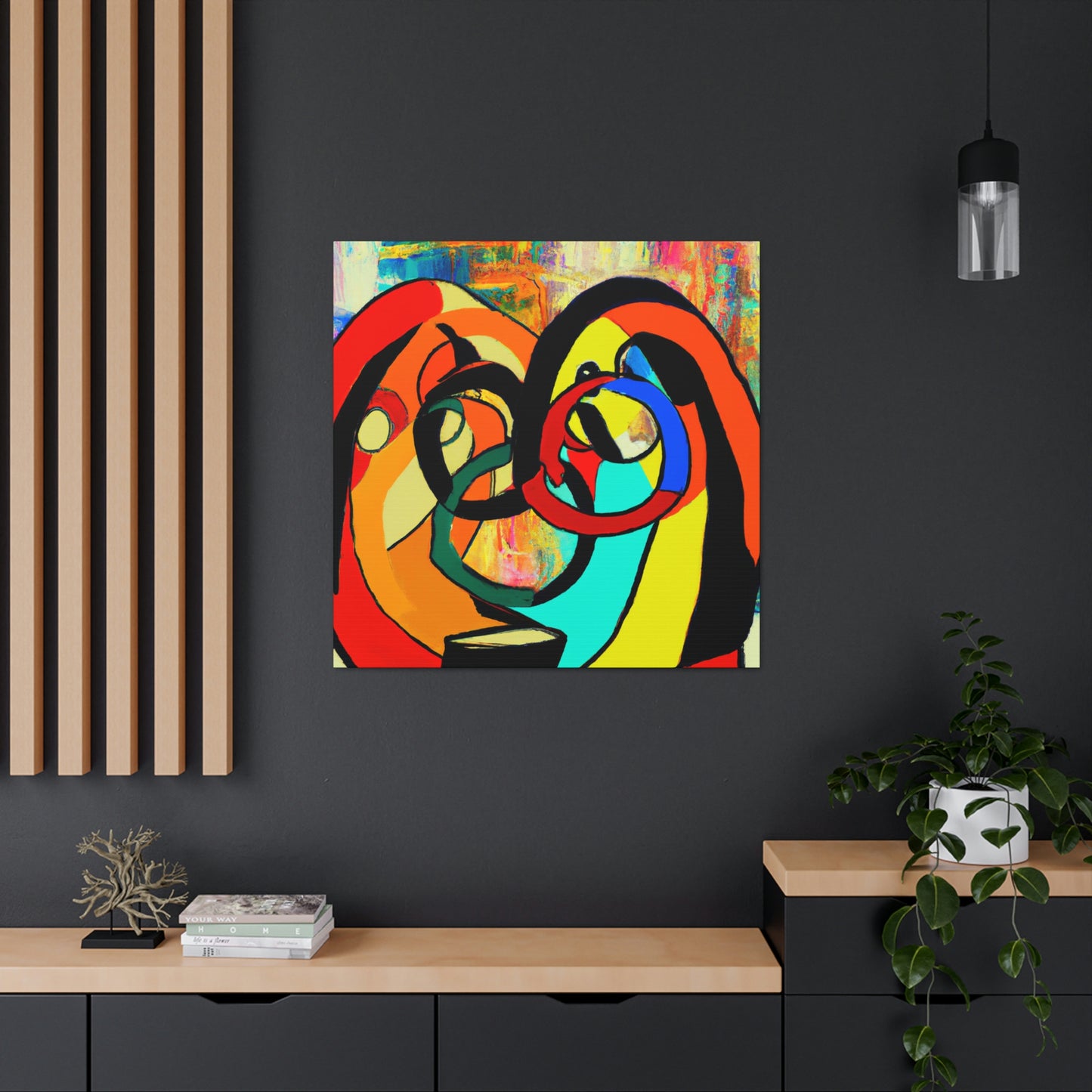 Rings of Eternal Love - Canvas