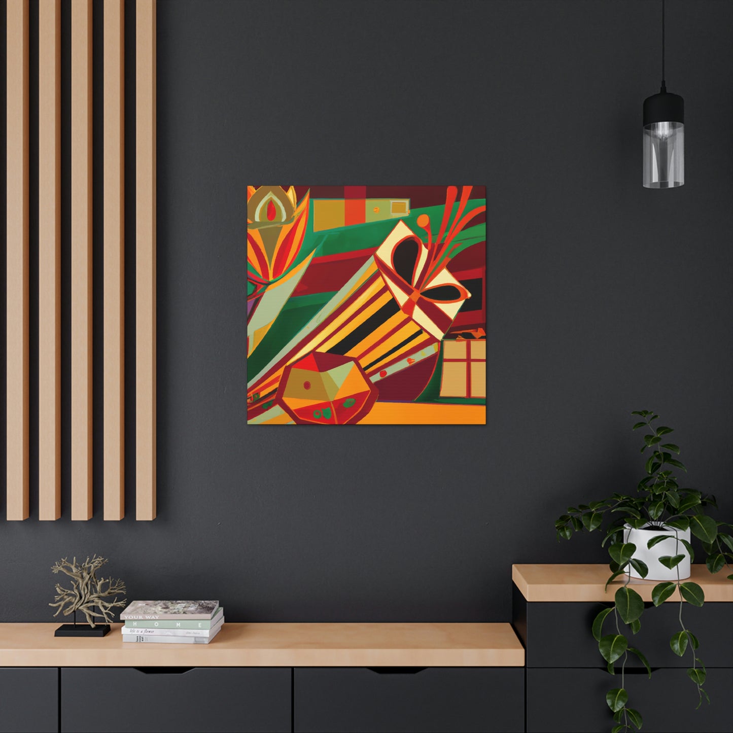 Presents in Art Deco - Canvas