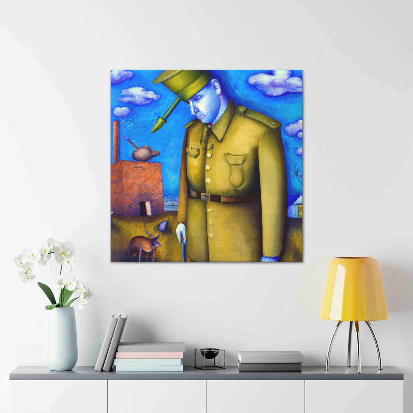 "Supply Sergeant Dreamscape" - Canvas