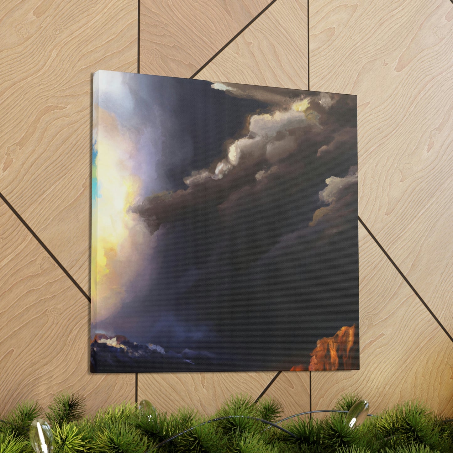 "Stormy Weather Ahead" - Canvas