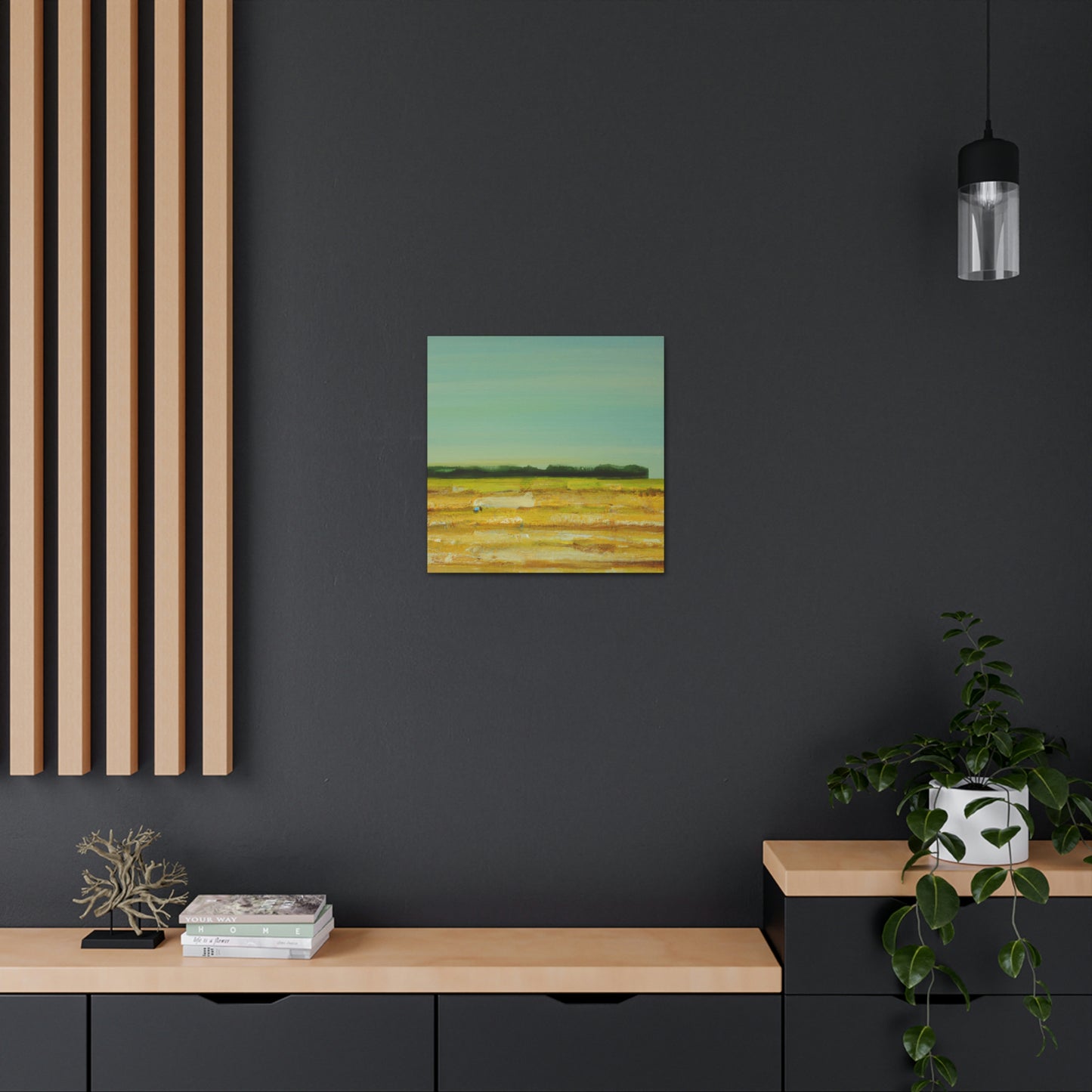 "Corn Field Minimalism" - Canvas