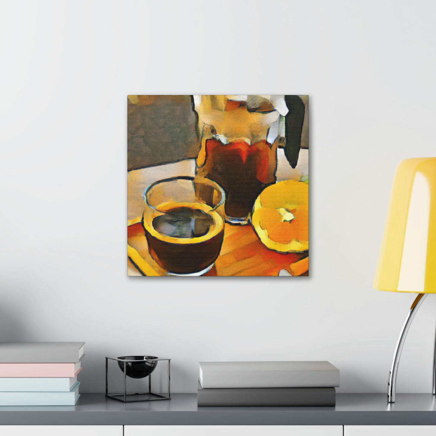 Coffee in Fauvism - Canvas