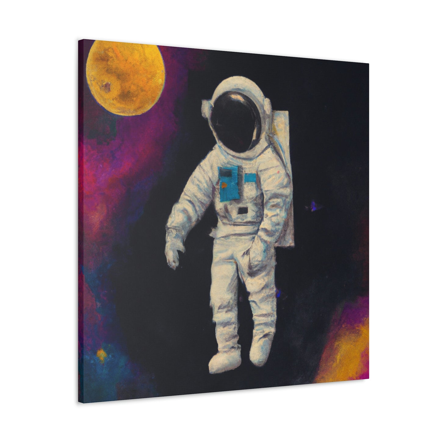 Modern Spacesuit Exploration - Canvas