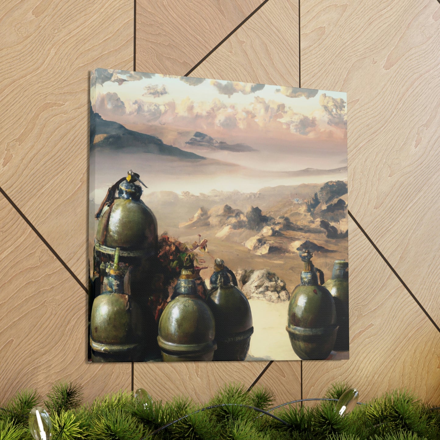 Grenades of War - Canvas