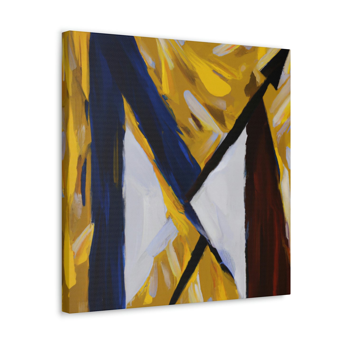 "Abstract Expression of M." - Canvas