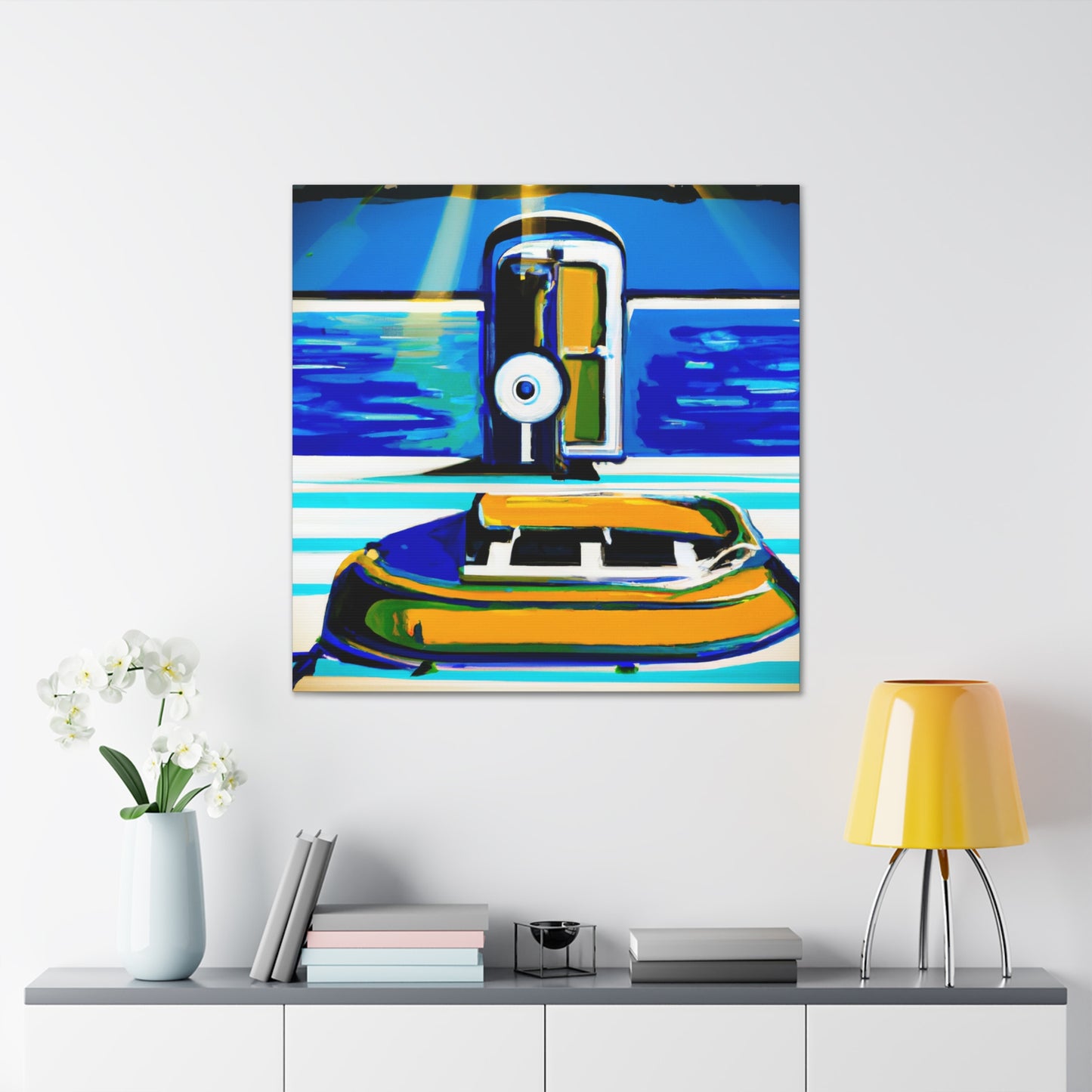 "Sailing Through Time" - Canvas