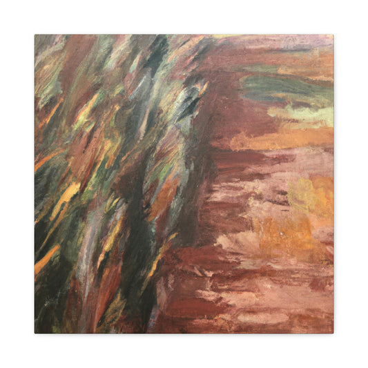 "Hayfield in Harvest Time" - Canvas