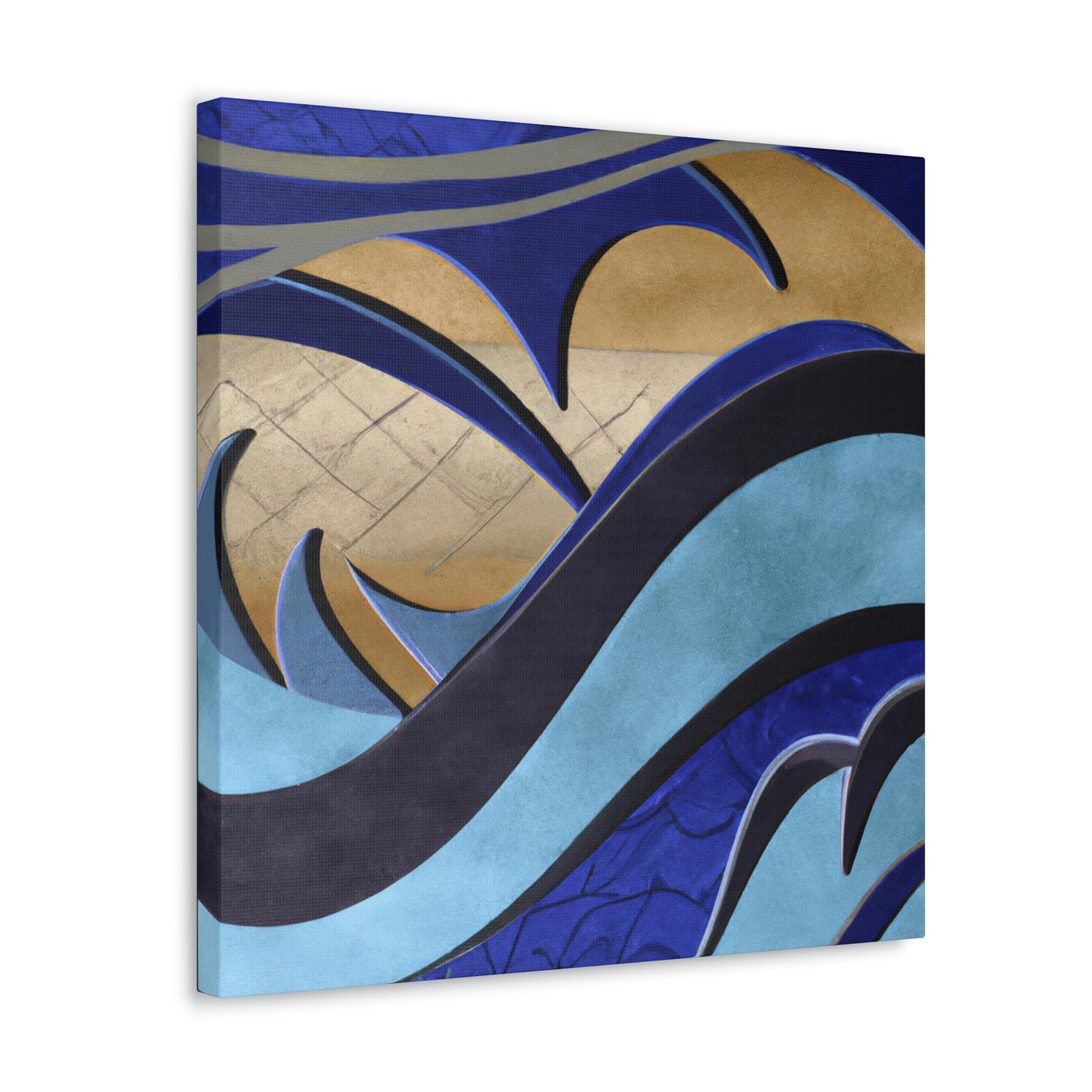 "Ocean Waves Surging On" - Canvas