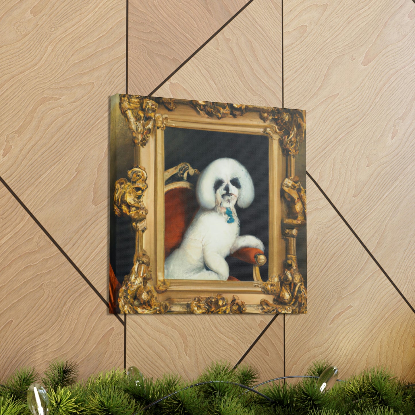 "Bichon Frise Adored" - Canvas