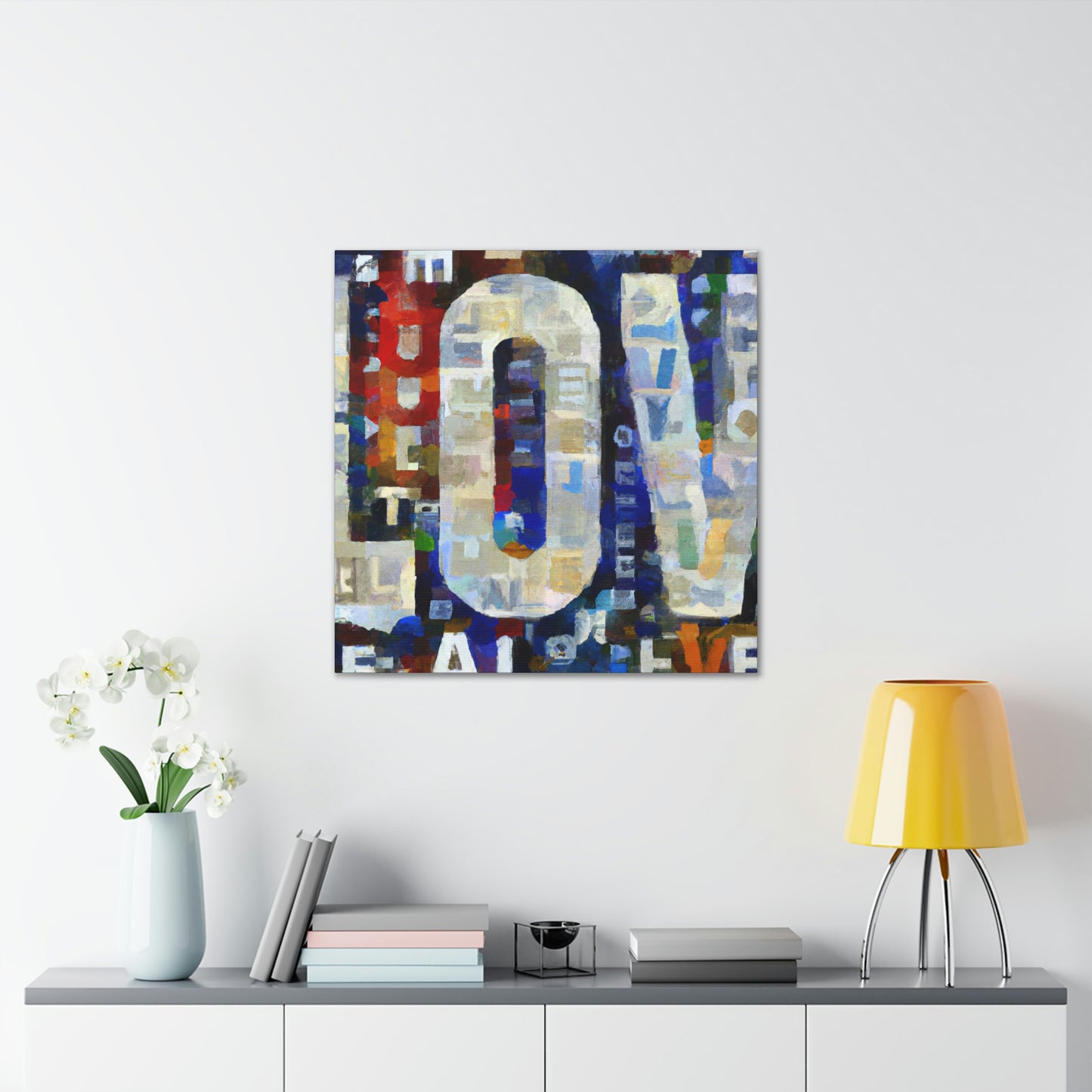 Love Letters Illuminated - Canvas