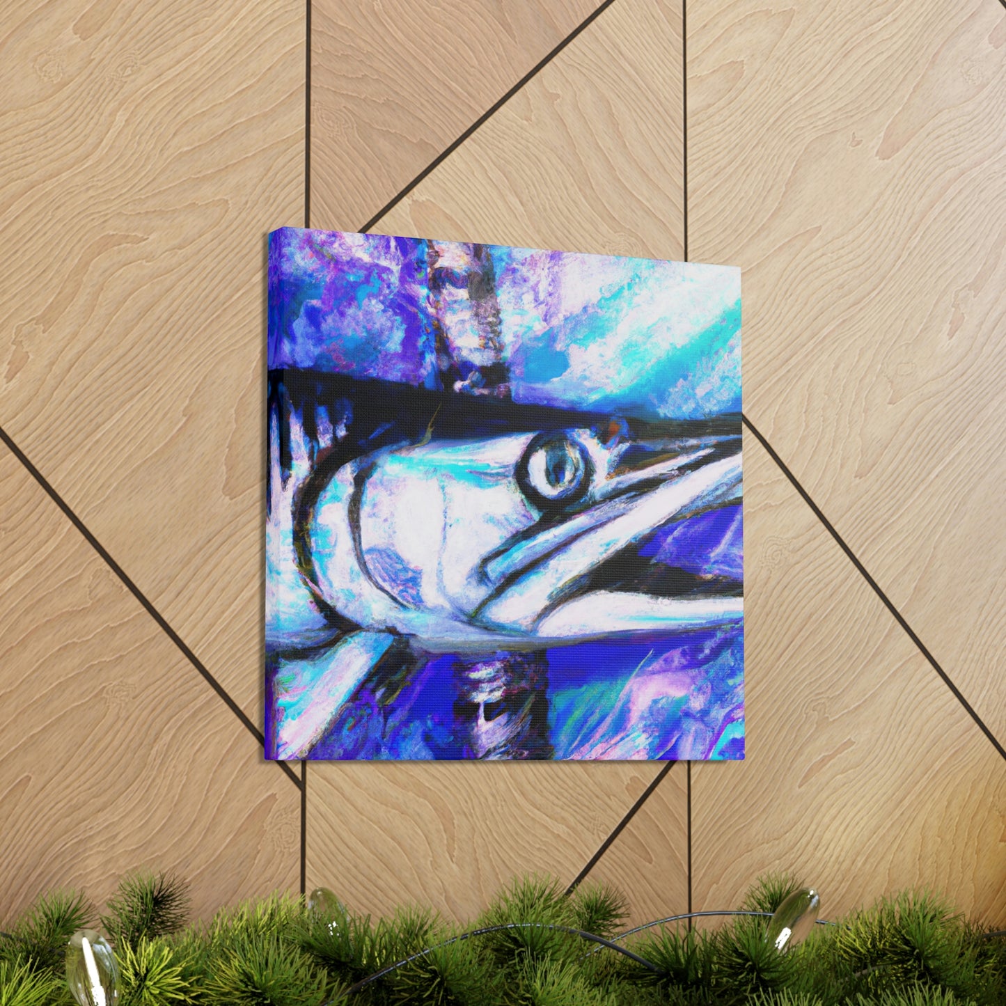 "Barracuda in Expressionism" - Canvas