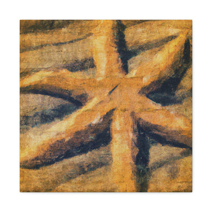 "Starfish Shimmer Shine" - Canvas