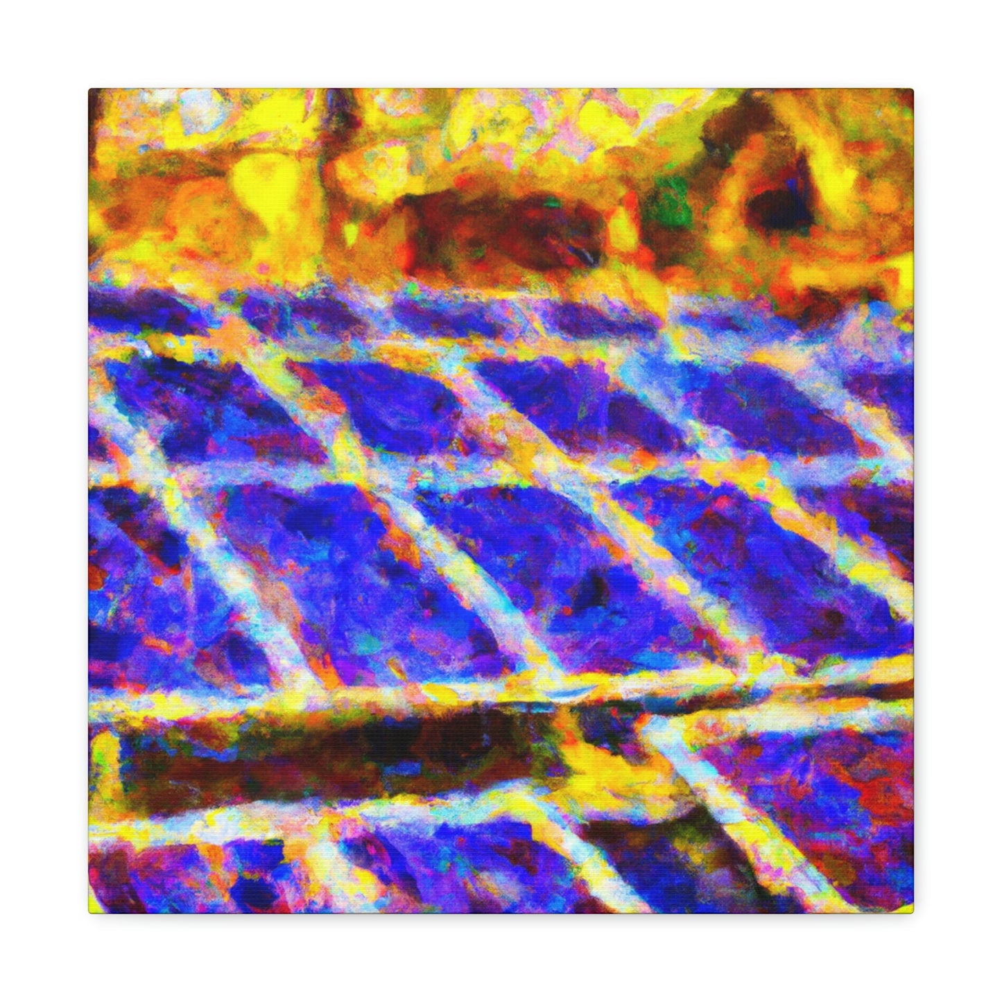 Solar Power Impressionism - Canvas