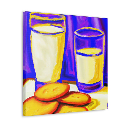 "Milk and Cookie Fauvism" - Canvas