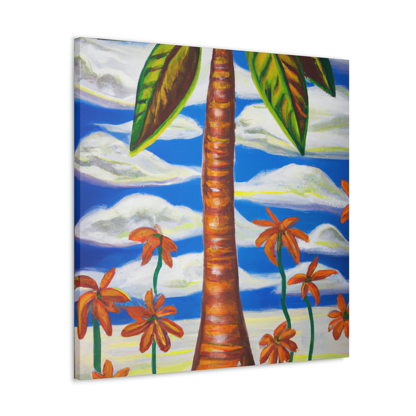 Palm Tree Surreality - Canvas