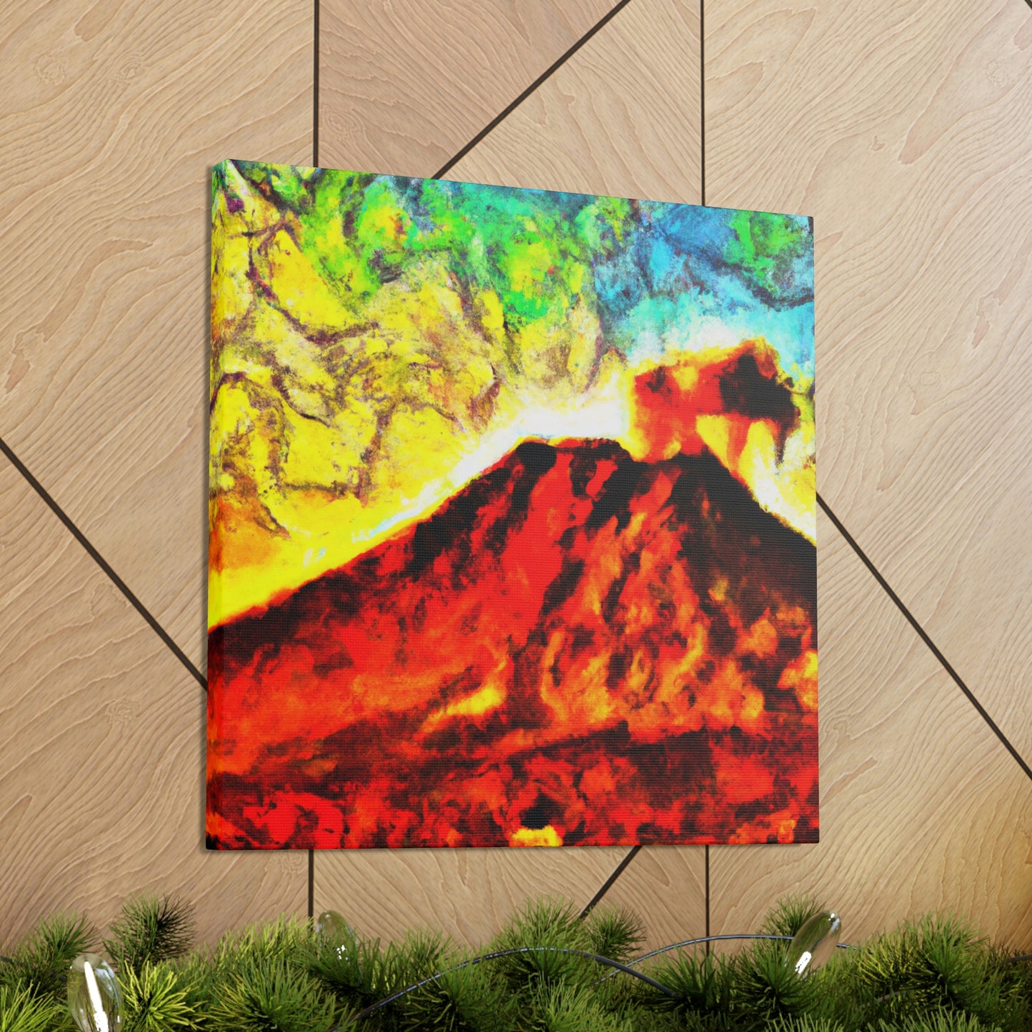 Volcanic Eruption Beauty - Canvas