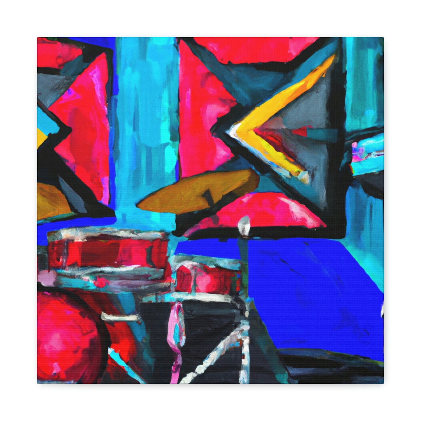 Drum Kit in Deco - Canvas