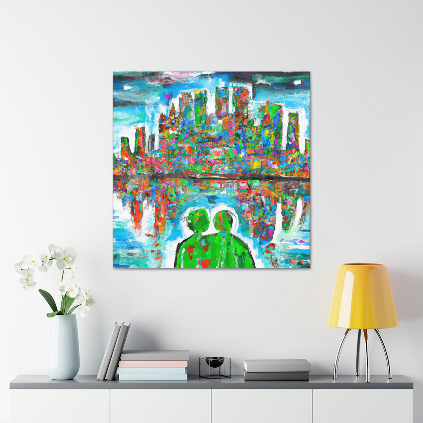 Love in the City - Canvas