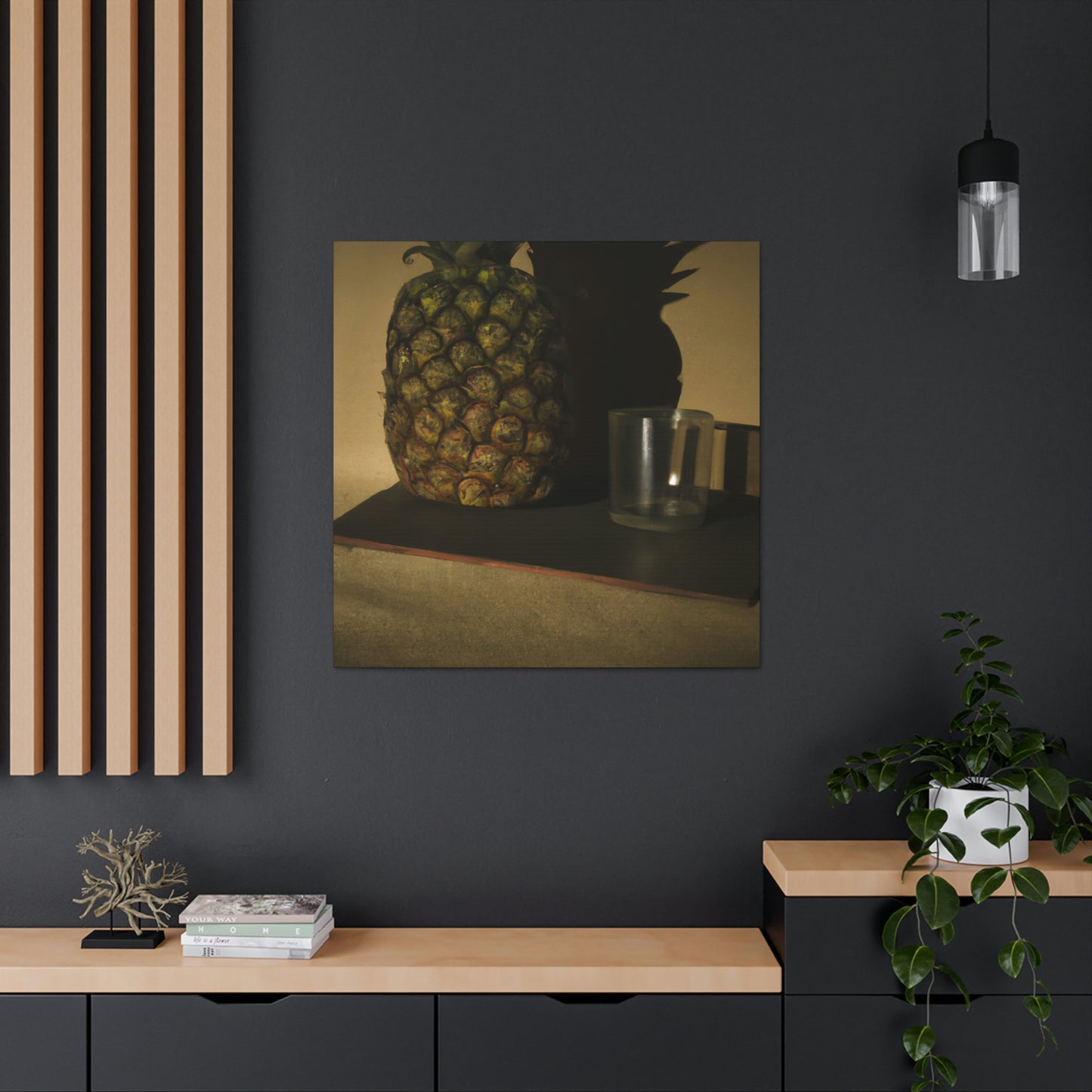 Pineapple in Pantone - Canvas