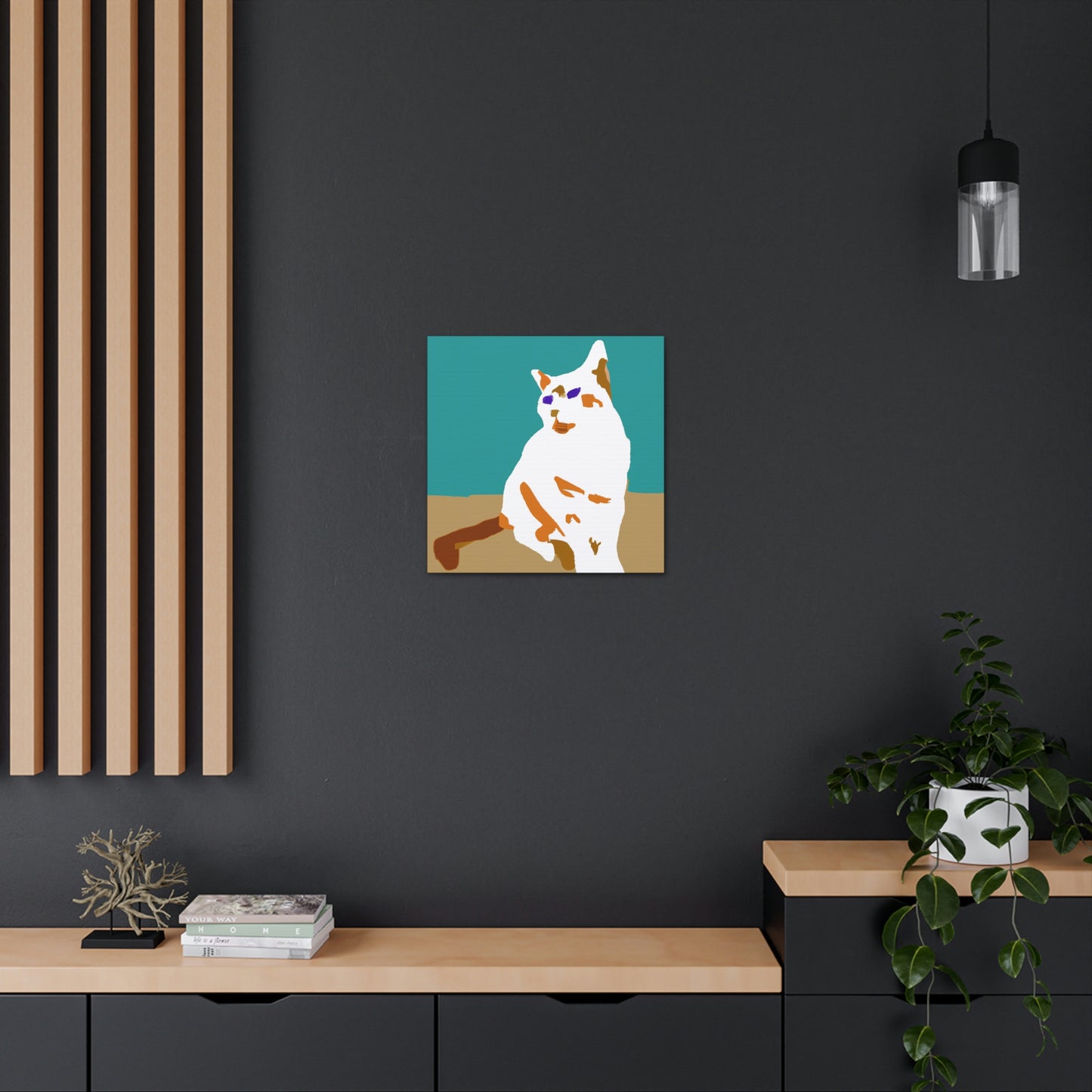 Cats in Minimalism - Canvas