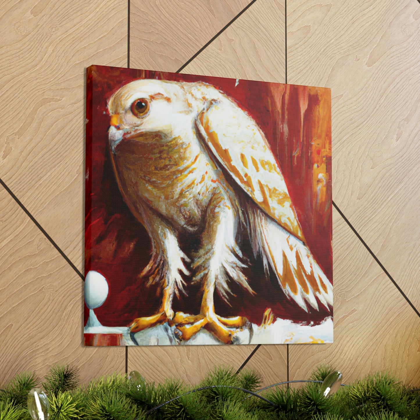 "Hawk of Neoclassicism" - Canvas